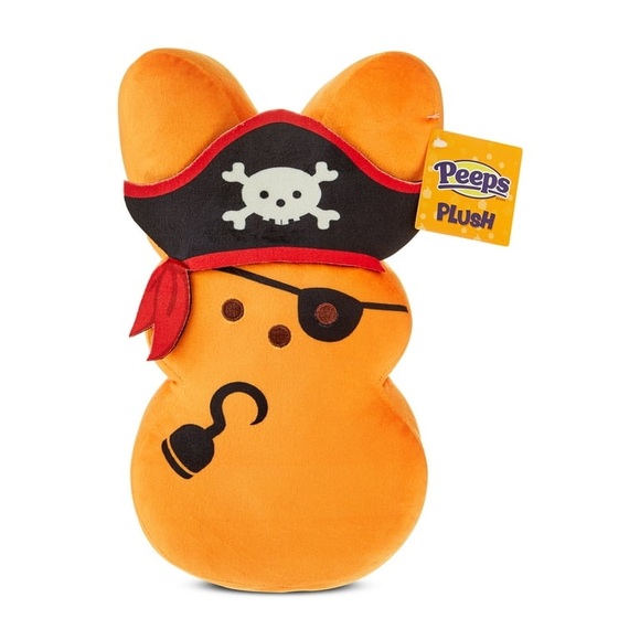 Peeps Large Pirate Plush Orange NWT - Picture 2 of 7